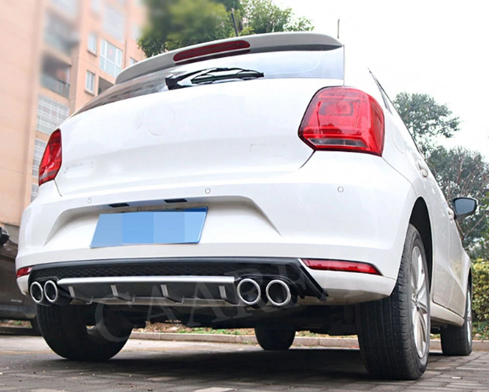 Kit V Per VW Polo MK5 4 PORTE 2009 In Vinile Protezione per Paraurti