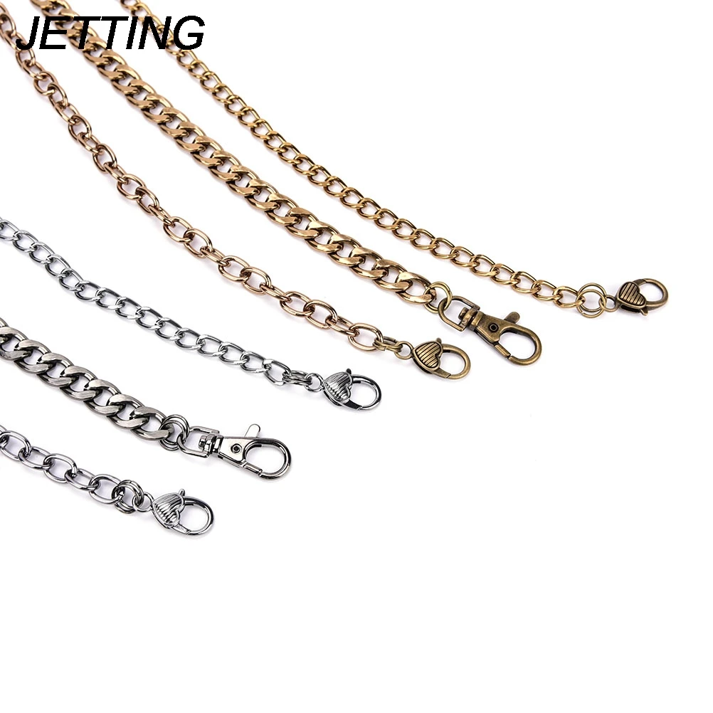 6 Styles High quality metal purse chain women's handbag hanles and shoulder straps chain diy chain bag strap chain