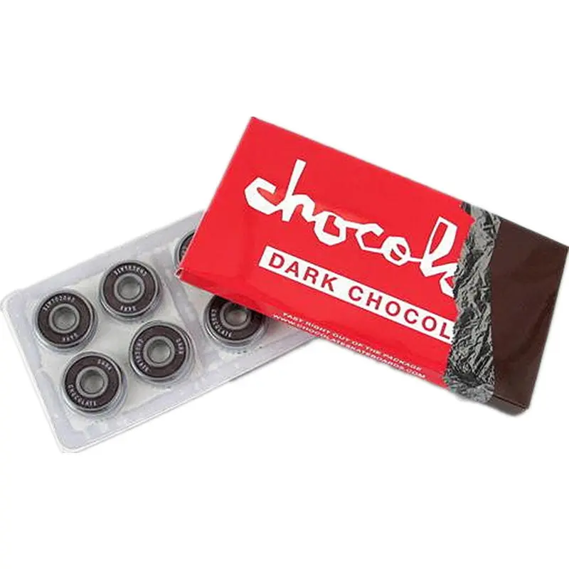 Original Chocolate Skateboard Bearing 8pcs Box Dark Chocolate Abec
