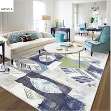AOVOLL ковры для гостиной, американский стиль, коврики для спальни, ковер для детской комнаты, домашний ковер, коврики, тонкий большой коврик