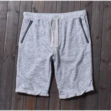 Новые модные мужские пляжные шорты, брюки, спортивные брюки для фитнеса, шорты для бега, повседневные спортивные шорты для мужчин, серые