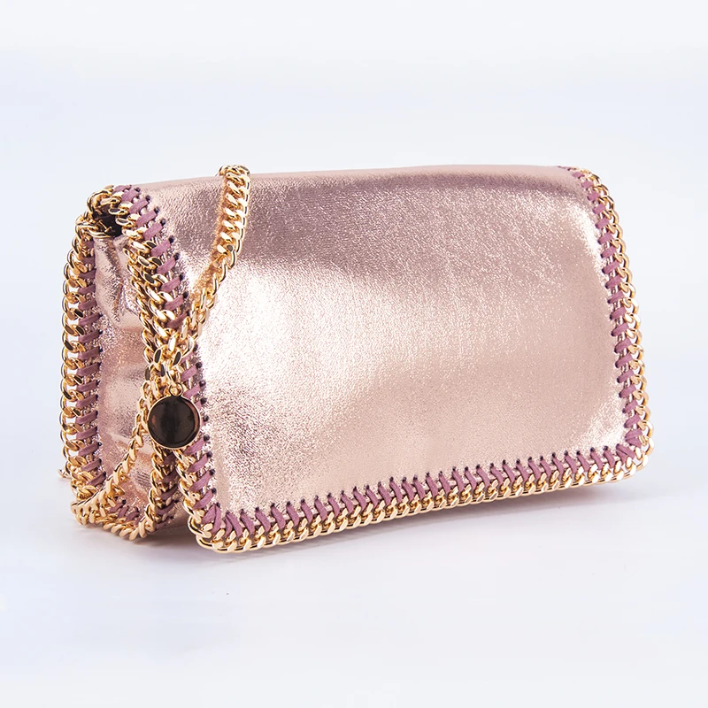 Mini Women Shoulder Bags Female Rose color Small Messenger Crossbody Bags Lady Leather Shoulder Handbag Y829 free shipping