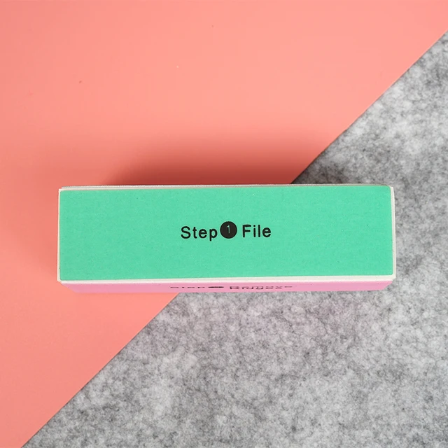 2pcs Colorful Professional Buffers 4 Way Nail File Buffer Polishing 2pcs Colorful Professional Buffers 4 Way Nail File Buffer Polishing Block Sanding Art Manicure Sponge