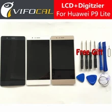 Для Huawei P9 Lite ЖК-Дисплей + Сенсорный Экран + инструменты 100% Новый FHD Замена Digitizer Ассамблеи Для 5.2 дюймовый Мобильный телефон