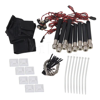 

Yibuy 10pcs Active Endpin Jack Preamp Piezo Pickup Kits for Acoustic Guitar