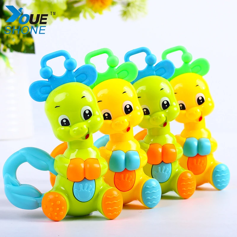 Baby Rattles Teether Toys Cute For Toddlers Learning early Education