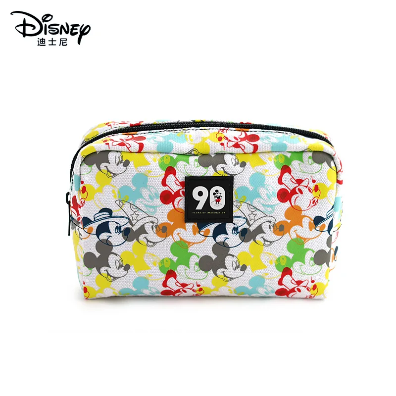 

Disney authentic Mickey mouse 90 anniversary fashion creative multi-function ladies storage cosmetic bag