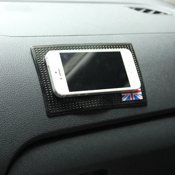 

1pc UK Flag Silica Gel Magic Dashboard Sticky Pad Anti-Slip Non Slip DVR GPS Mat For Mini Cooper JCW One Car Styling Accessories