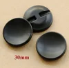 10pcs/lot Size:18-30mm Black Round Resin Buttons for Garment Sewing Accessories Button for DIY Wholesale Price (KK-2212) 1