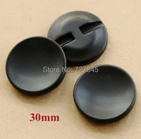 10pcs/lot Size:18-30mm Black Round Resin Buttons for Garment Sewing Accessories Button for DIY Wholesale Price (KK-2212) 1