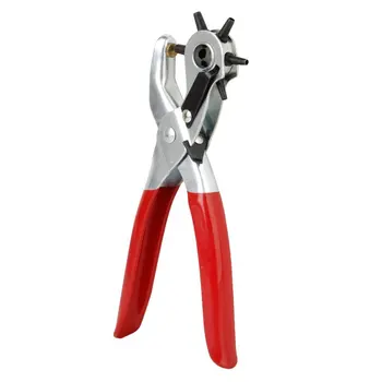 

NFLC-Punch For Leather Belt Holes Bracelet of Watch - Red