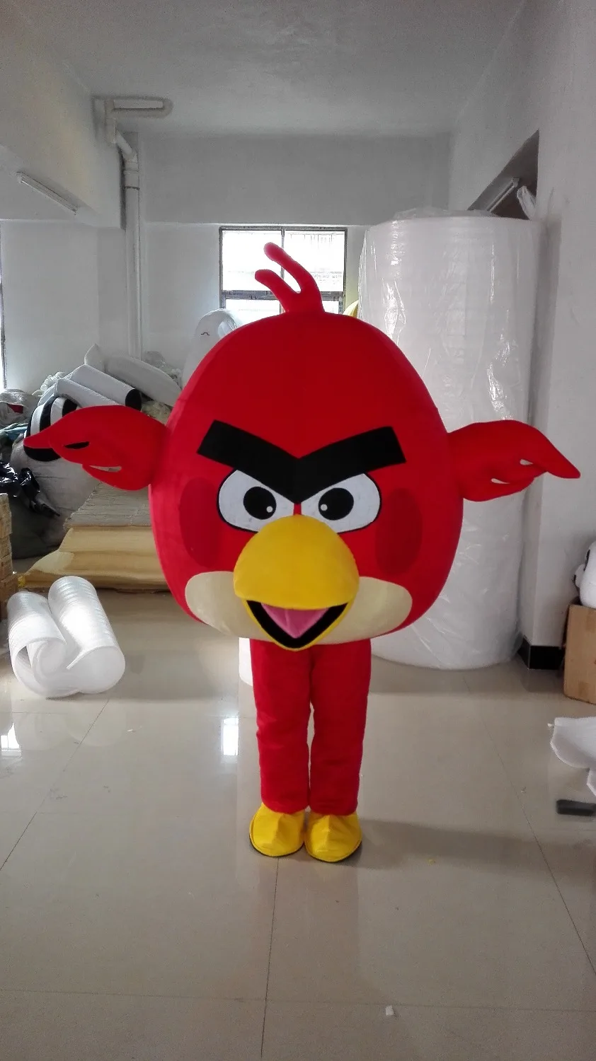 2014 Новый Прочный костюм талисмана Angry Red Bird Бесплатная доставка|Костюмы аниме| |