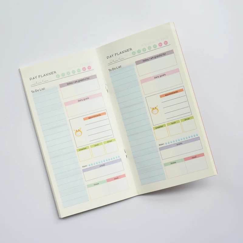 MaoTu Colored Planner Notebook Traveler' s Notebook Refills Filler Paper Inserts Daily Weekly Planner Office School Notebook MaoTu Colored Planner Notebook Traveler' s Notebook Refills Filler Paper Inserts Daily Weekly Planner Office School Notebook