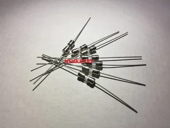 

NIUKETAT 50pcs 3.6*10mm F8A 250V fast Axial fuse Glass Tube with lead wire 3.6*10 F8A 250V fast fuse New and original