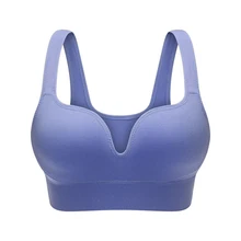 Женские бюстгальтеры для йоги противоударный для спорта Топ для спортзала мягкий спортивный бюстгальтер фитнес пуш-ап нижнее белье дышащий жилет для бега Спортивная поддержка