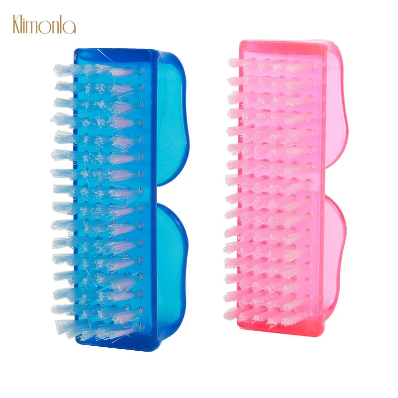 

6pcs Plactic Nail Brush Big Angle Remover Cleaning Dust Gel Acrylic Brushes For Nail Art Care Tools