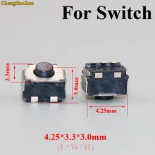ChengHaoRan 100x L R Left Right Micro Switch Button Internal Button for Nintendo NS for 3DS 3DSXL 3DSLL replacement repair parts repair parts replacement l r buttons switches for nds lite 2 piece set