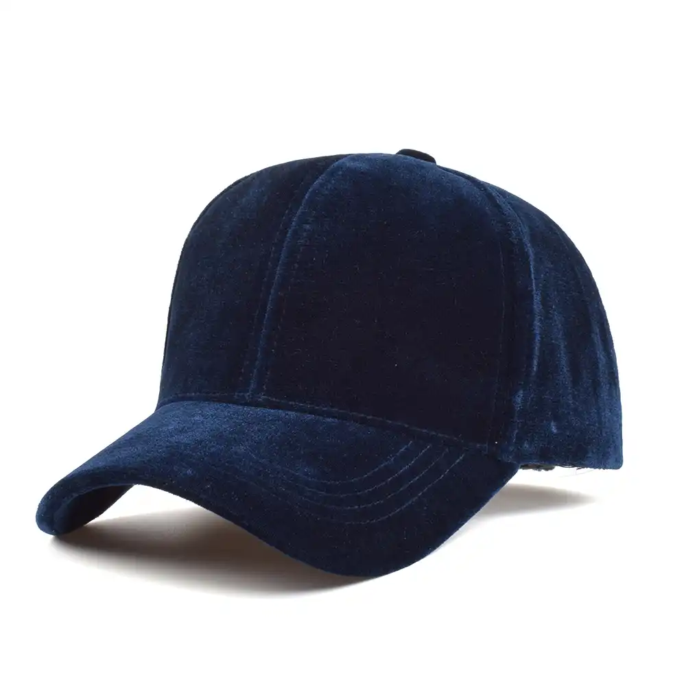 black velvet baseball cap