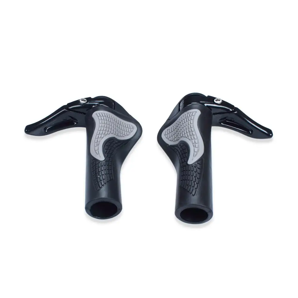 1 Pair Cycling Mountain Bike Bicycle MTB Handlebar Rubber Anti-slip Handle Grips (3)