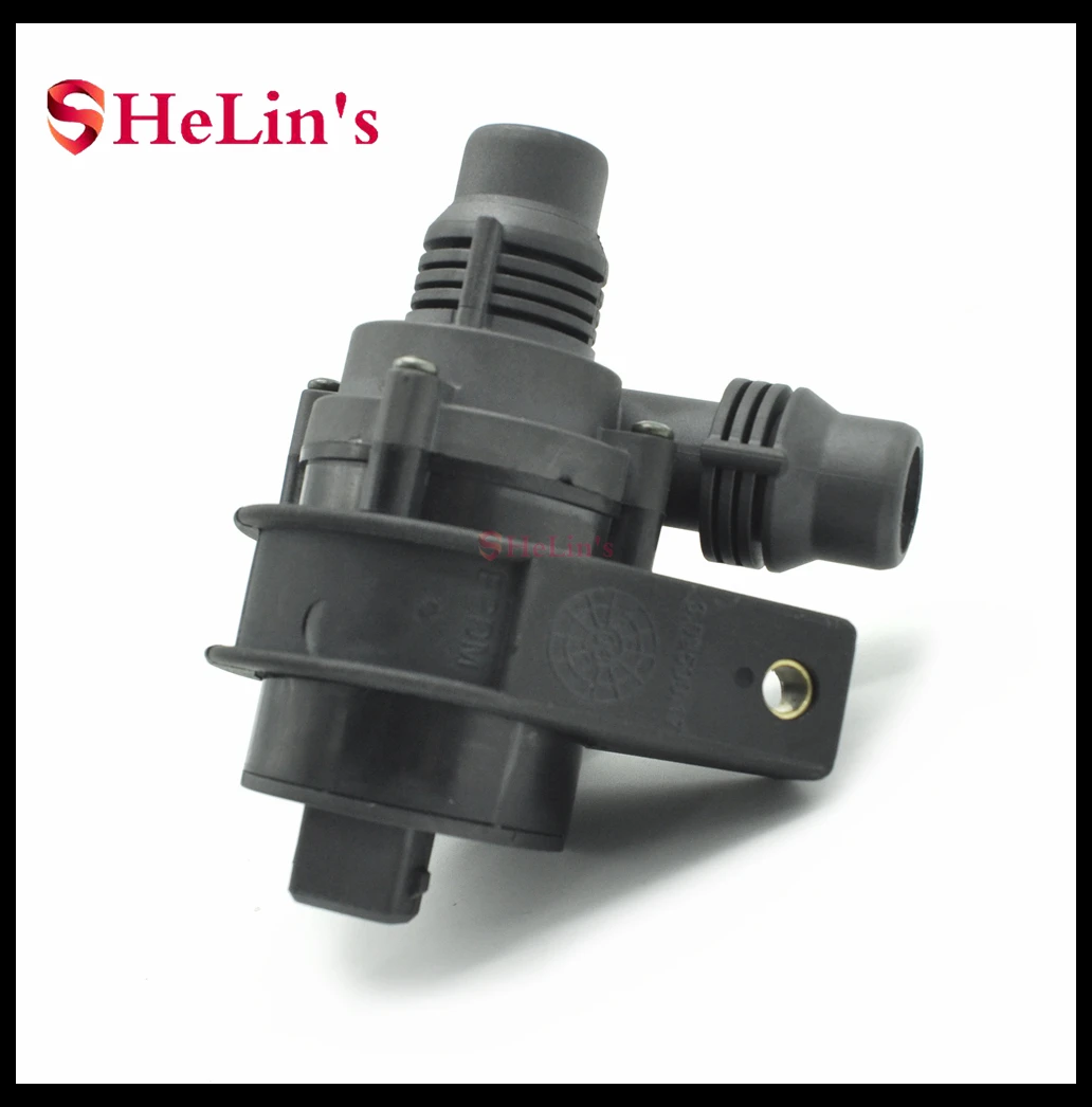 BOXI 64116903350 Electric Auxiliary Water Pump Compatible with B-M-W E53 E60 E64 525i 528i 530i 545i 550i 645i 650Ci 650i 745i 745Li 750i 750Li 760i 760Li X5 1999 2000 01 02 03 04 05 06 07 08 09 2010 