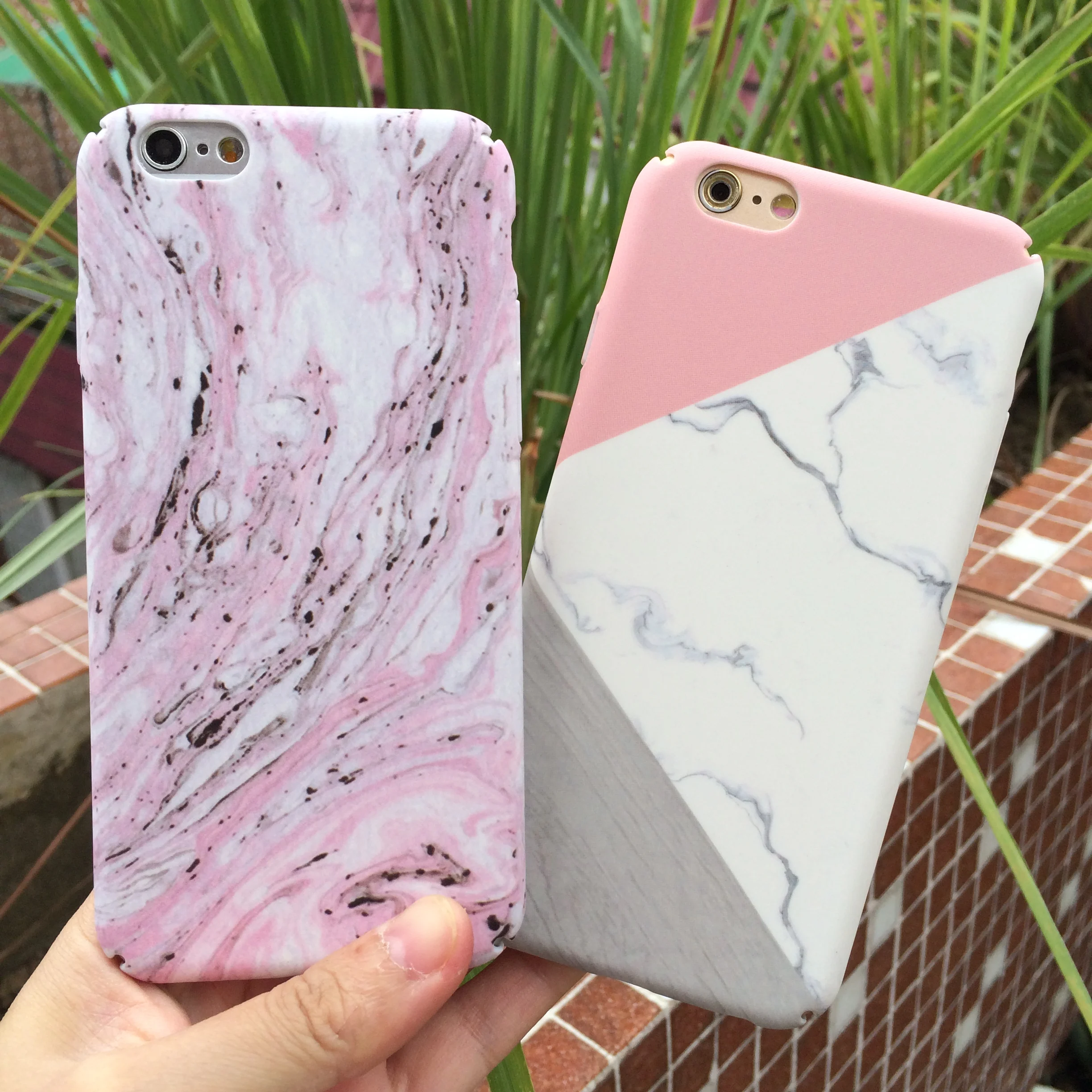 Модные Мрамор Телефон чехол для iPhone X 6 7 Plus ультра тонкий жесткий ПК матовое Чехол