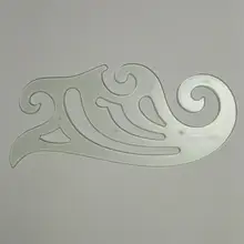 

15/20/25/30/35CM Curve Ruler Curve Board Cloud Size Drawing Scale Ruler Office & School Supplies French Curve Template