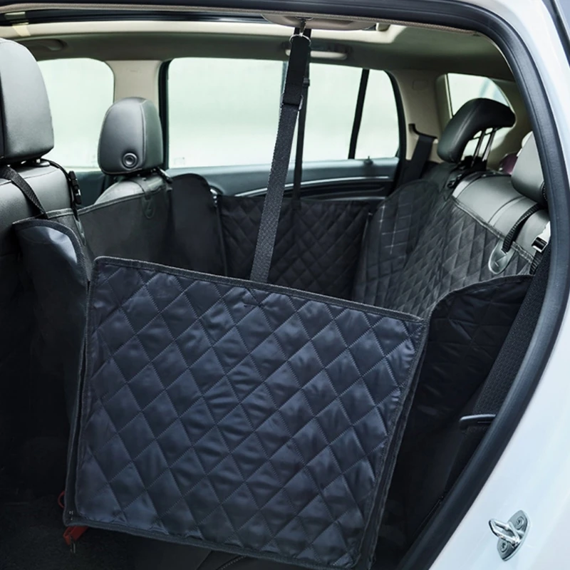 Universal Vehicle Pet Dog Seat Cover Nonslip Folding Rear
