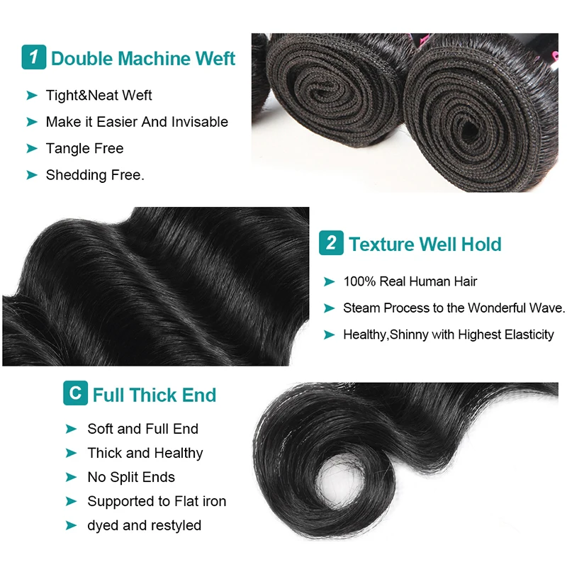 Wholesale Price Loose Deep Wave Hair Bundles 10pcs Lot Brazilian