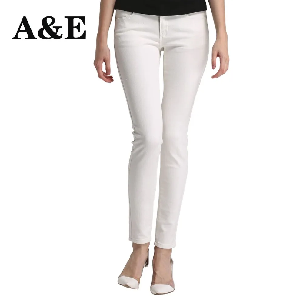 Alice& Elmer, обтягивающие джинсы, женские джинсы для девочек, джинсы, укороченные, для женщин, средняя талия, Стрейчевые джинсы, женские штаны, белые