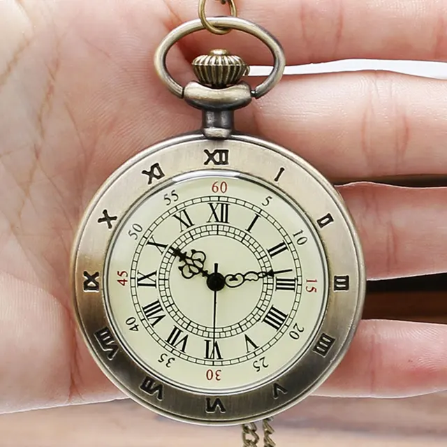 2016 Antique Retro Casual Rotonda Numeri Romani Pendente Della Collana Orologio 2016 Antique Retro Casual Rotonda Numeri Romani Pendente Della Collana Orologio