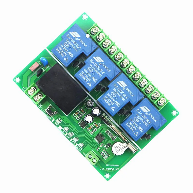 AC220V 380В 4CH 30A RF Беспроводная система дистанционного управления радио беспроводной