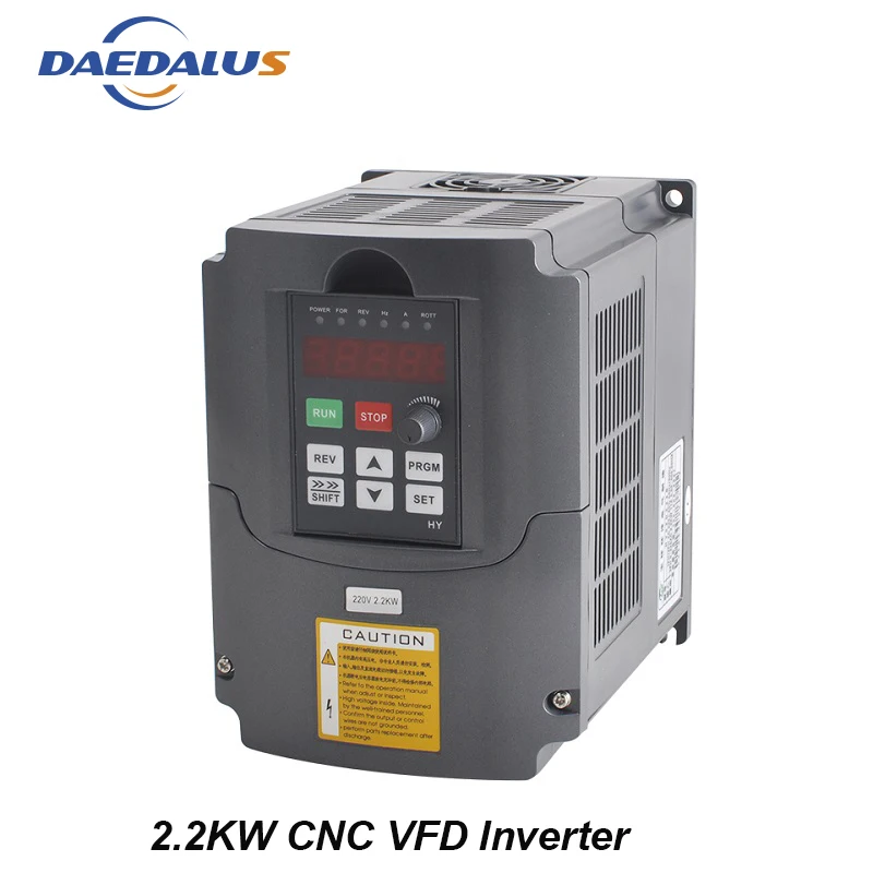 

Free Shipping 2.2KW 220V Frequency Inverter 400HZ VFD Variable Frequency For CNC Spindle Motor Speed Control Inverter Converter