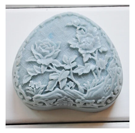 

flowers modelling silicon soap mold fondant Cake decoration mold High-quality Handmade soap mold NO.:SO407