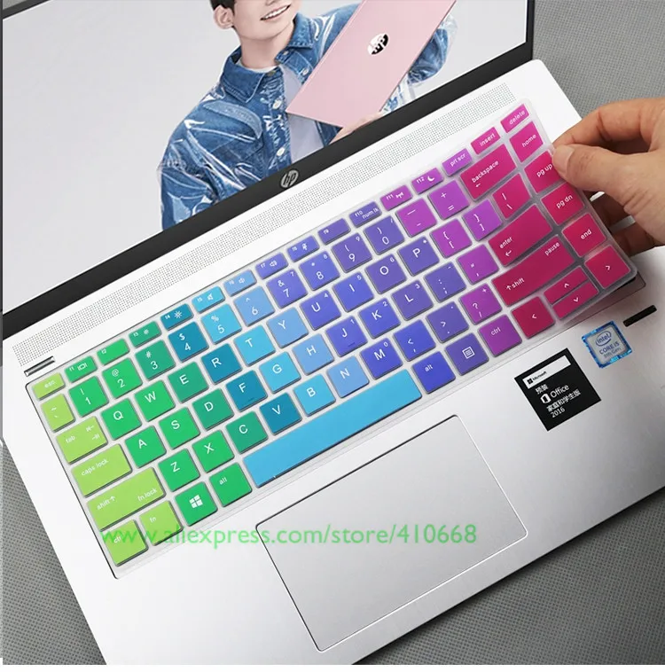 14 дюймовый чехол для клавиатуры ноутбука защитный 2019 HP ProBook 440 G5 дюймов/ProBook x360 G1 / G6