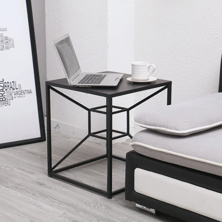 Customized Square Metal Tea Table Unique Creative Side Table Coffee Table