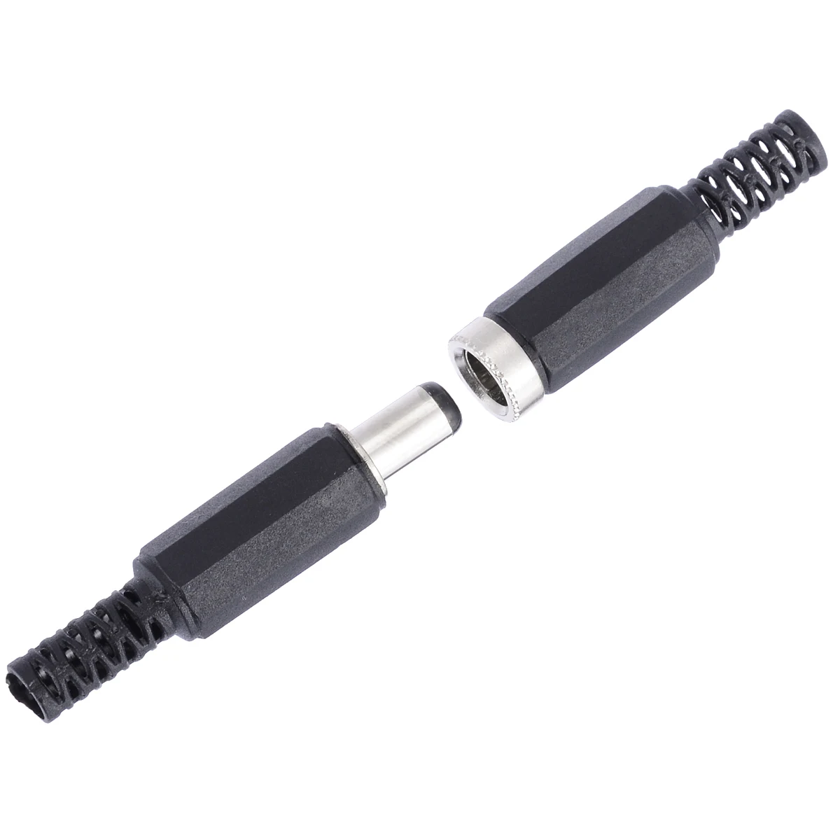 5 Set DC Power Connector DC5521 2.1mm*5.5mm Male + Female Pair DC Power Plug Socket Jack Connector Adapter