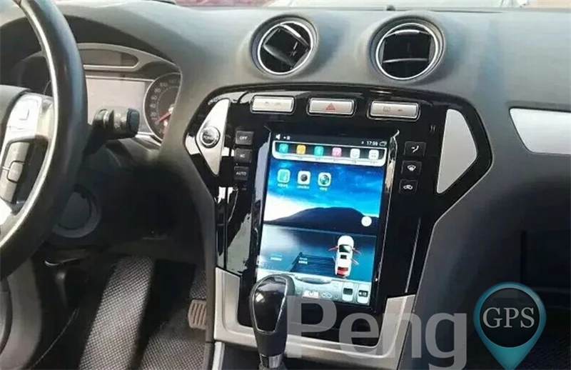 Sale 10.4" IPS Vertical Screen Android Car GPS Navigation DVD Player for Ford Fusion Mondeo 2007 2008 2009 2010 Two Din Car Headunit 5