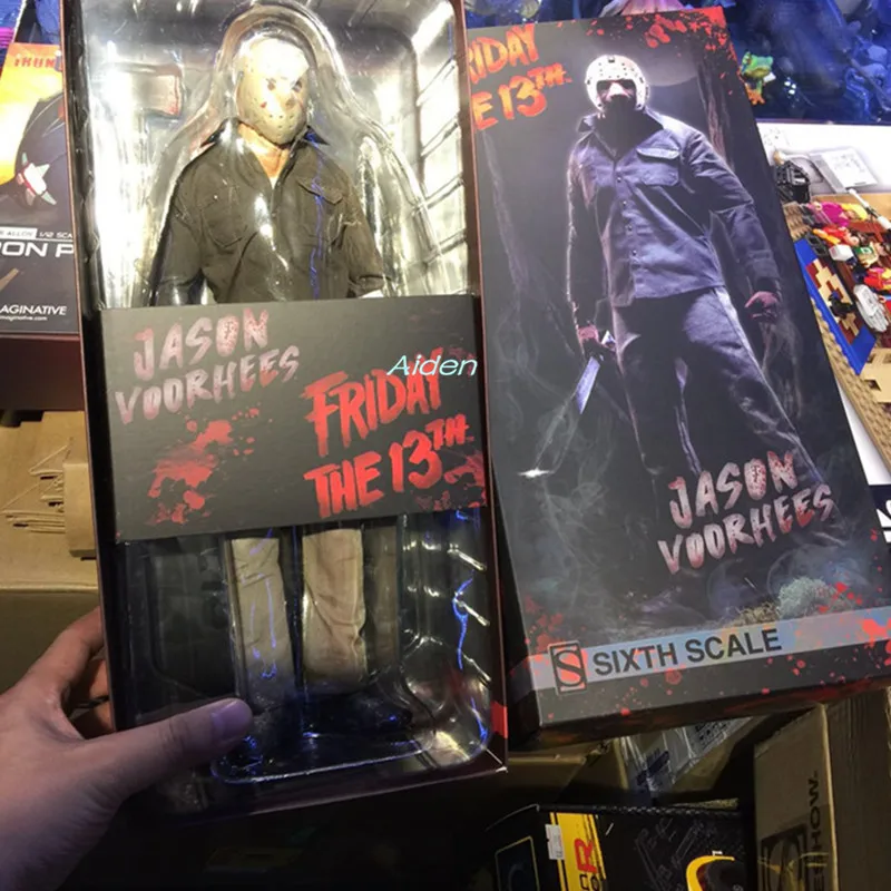 1" Friday The 13th статуя Jason. Voorhees бюст Amok полноразмерный портрет PF Crystal lake GK фигурка игрушка коробка 30 см B1086