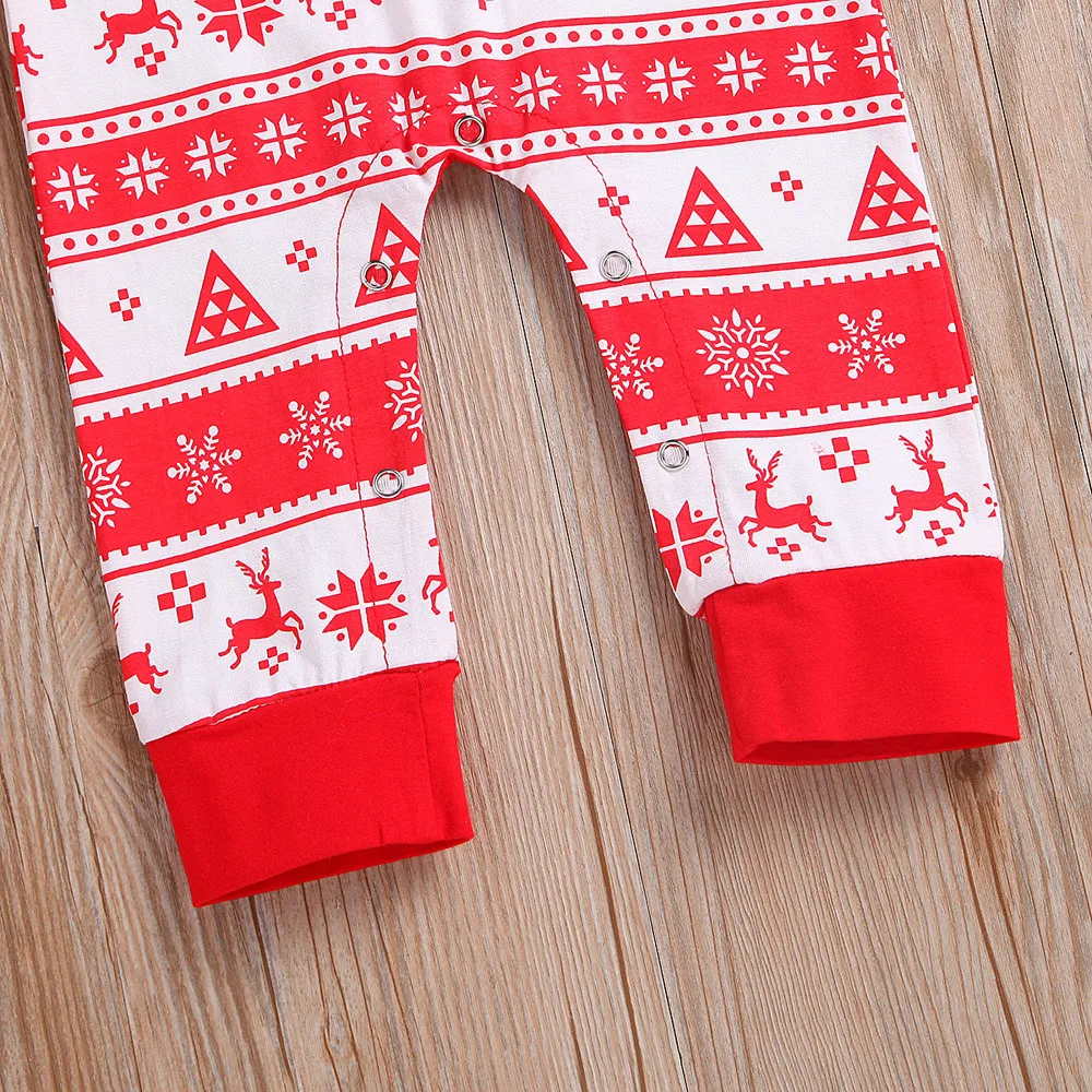 ARLONEET/Рождественский комбинезон с длинными рукавами для новорожденных; комбинезон с оленем для маленьких мальчиков и девочек; одежда; L1001