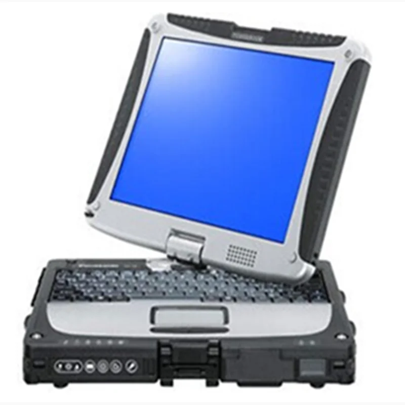 Wireless For Panasonic Toughbook Cf19 Laptop Fully Rugged Rs232 Port, All Working, Tested