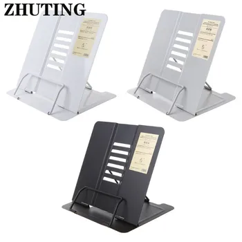 

Portable Metal Adjustable Reading Book Holder Support Document Shelf Bookstand Book Stand
