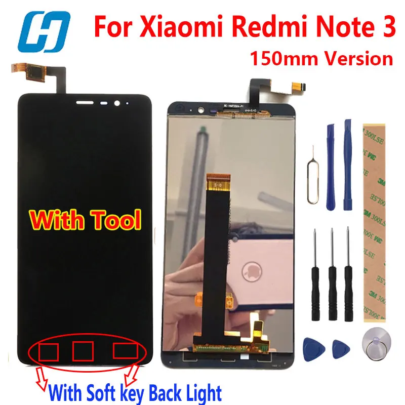 Xiaomi Redmi Note 3 Screen 100 Original LCD Display Touch Panel Digitizer Glass For Xiaomi Hongmi