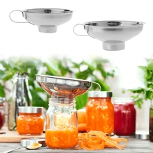 Нержавеющая сталь широкий рот консервирования кухонные инструменты Воронка чашки бункера фильтр консервирования специалистов