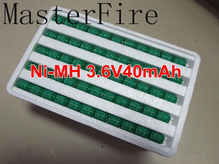 100PCS/LOT Brand New 3.6V 40mAh Ni-MH Ni MH battery data backup battery memory cell PLC industrial battery batteries 100PCS/LOT Brand New 3.6V 40mAh Ni-MH Ni MH battery data backup battery memory cell PLC industrial battery batteries