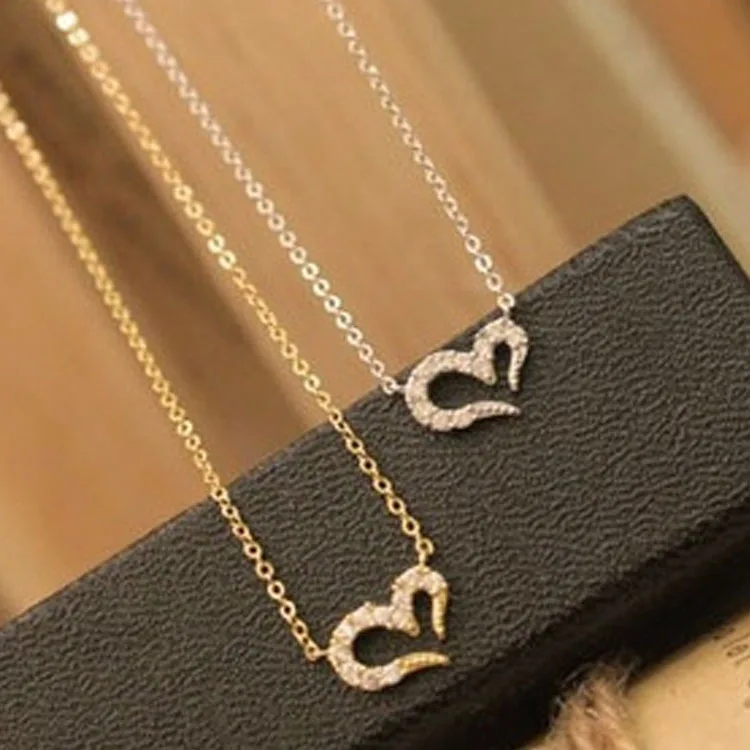 

NEW jewelry necklace women wishing necklace jewelry heart necklace