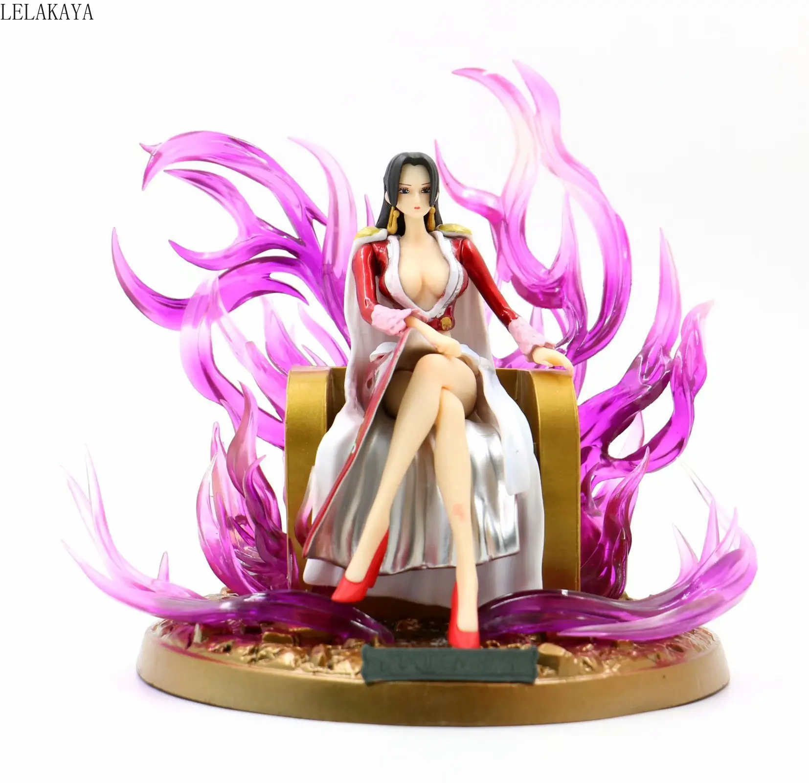 1 шт. Аниме One Piece Seven WARLORD Of The Sea Zero Queen Boa Hancock высокопоставленная сидя на троне