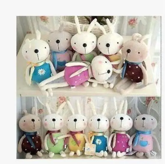 

1PCS Many color smile rabbit cute and pretty plush toys Wedding decorations birthday present free shipping