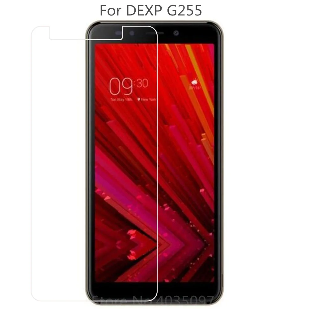 Закаленное стекло для DEXP G255 9H 2.5D Высококачественная Защита экрана смартфона