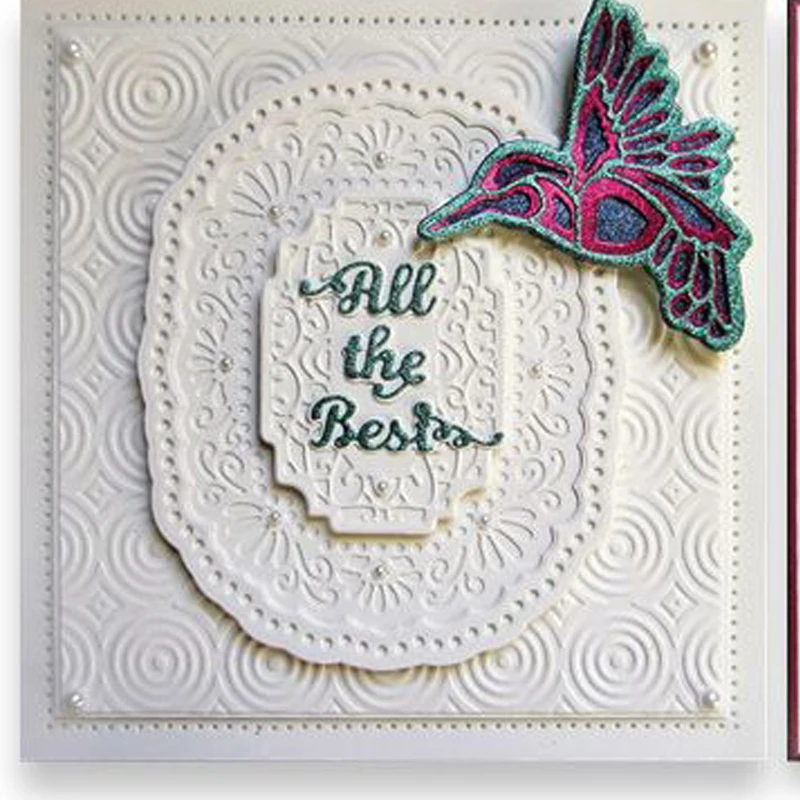

All The Best Die Cut Craft Card Album Photo Making DIY Decoration Handicraft Scrapbooking Template Embossing Stencil New 2019