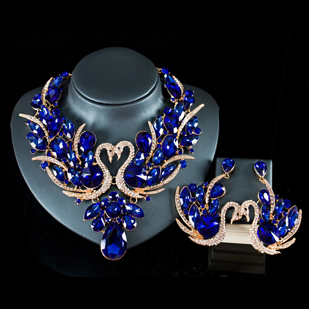 blue jewelry sets